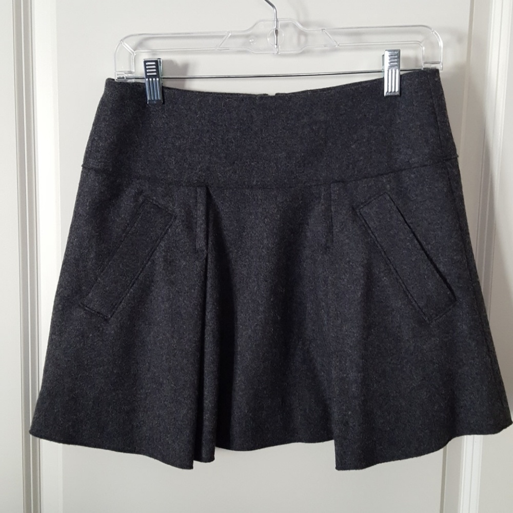 Vince grey wool mini